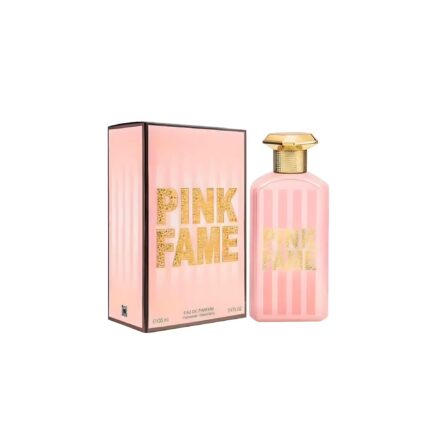 Pink Fame pour Femme – Eau de Parfum Fragrance World 100ml | Floral Musqué, Sensuel & Moderne